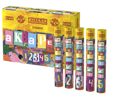 Акварель Фонтан пиротехнический купить в Знаменске | znamensk.salutsklad.ru