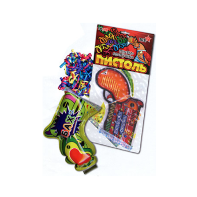 Пистоль Надувная хлопушка купить в Знаменске | znamensk.salutsklad.ru