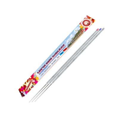 Триколор 300 мм. Бенгальские огни цветные купить в Знаменске | znamensk.salutsklad.ru