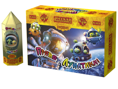 Привет, лунатики! Пиротехнический фонтан купить в Знаменске | znamensk.salutsklad.ru