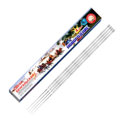 Новогодние 300-4 мм. Бенгальские огни купить в Знаменске | znamensk.salutsklad.ru