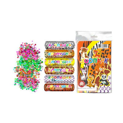 Зоопарк УПЗ Набор хлопушек купить в Знаменске | znamensk.salutsklad.ru