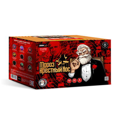 Мороз Крестный нос Батарея салютов купить в Знаменске | znamensk.salutsklad.ru