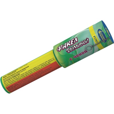 Дымовой (с чекой) зеленый Фальшфейер купить в Знаменске | znamensk.salutsklad.ru