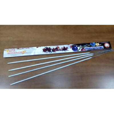 Новогодние 650-4 мм. Бенгальские огни купить в Знаменске | znamensk.salutsklad.ru