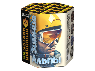 Зимние Альпы Батарея салютов купить в Знаменске | znamensk.salutsklad.ru